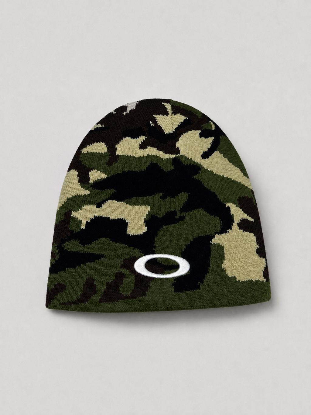 Camo Green Oakley Beanie