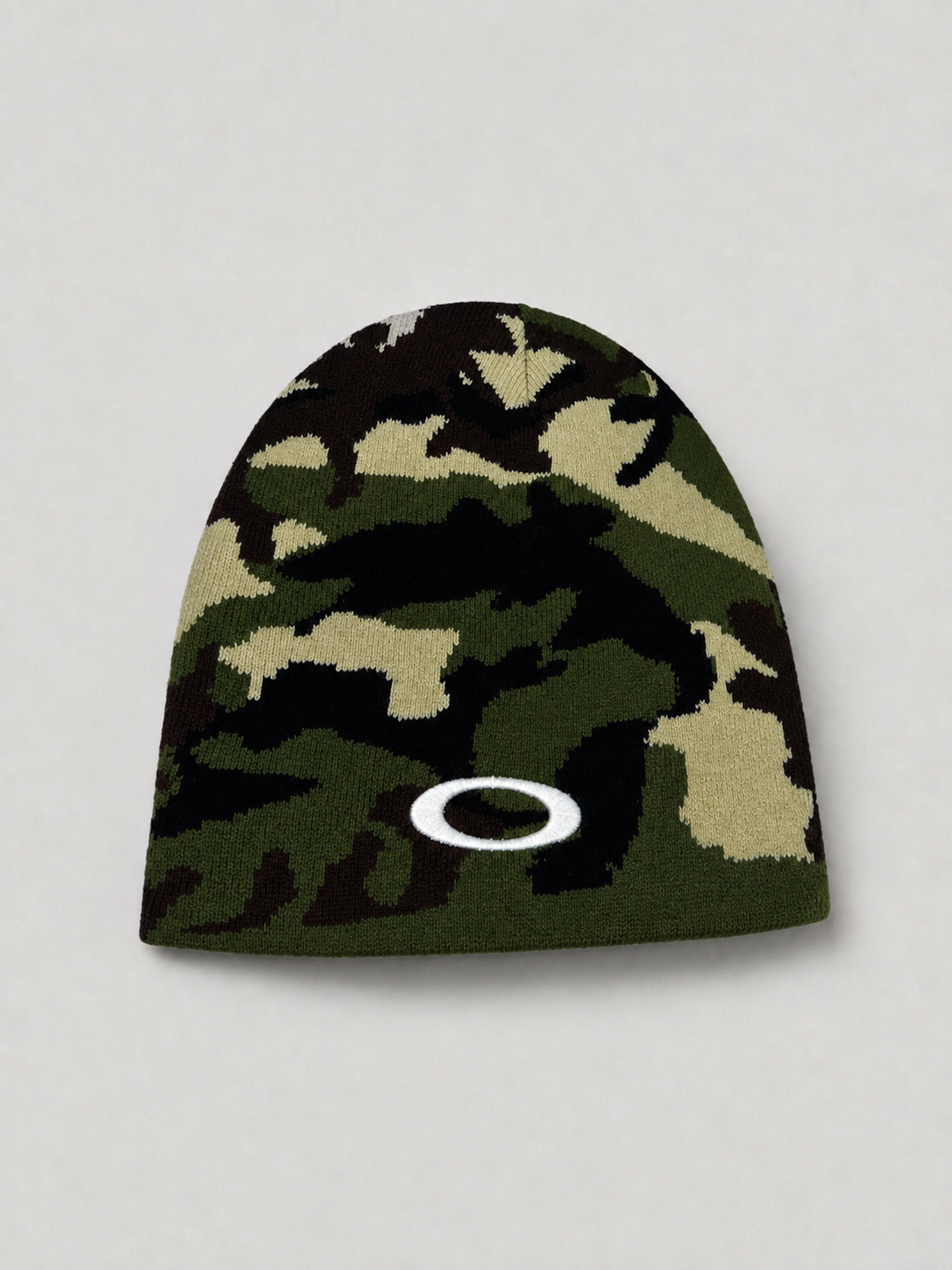 Camo Green Oakley Beanie